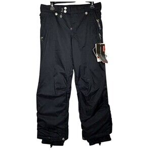 Sessions Star Ski Snowboard Pants Youth Girls Sz‎ XL Insulated Recco Black
